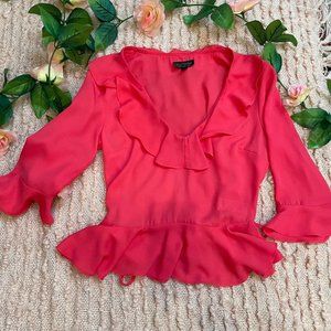 Topshop Cropped blouse